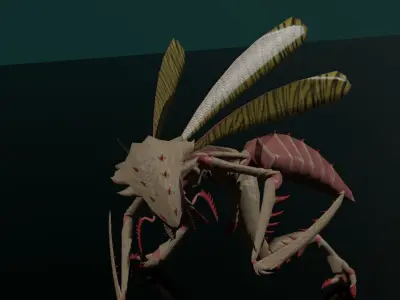 Bug Monster 3D model