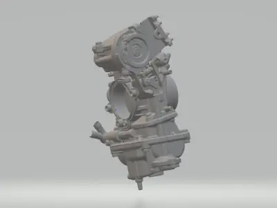 Keihin FCR Carburettor Scan 3D model