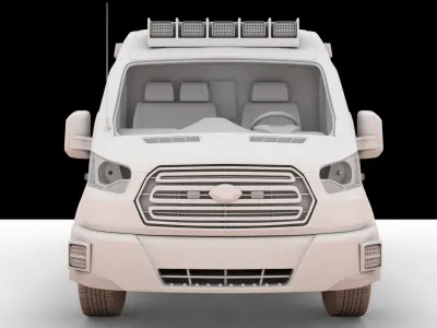 Transit 2014 medic 3D model