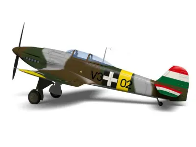 Heinkel He112 B-1 3D model purchase