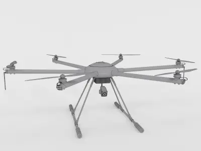 Matrix UAV COPTER 3D model