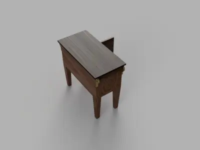 Small Wash Table 3D print model