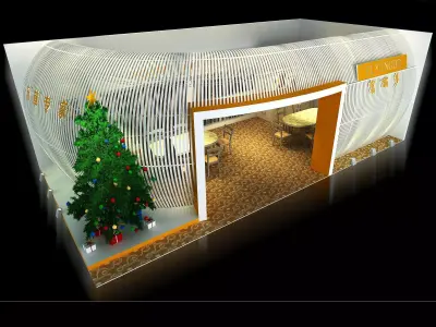 Exhibition - Area - 6X12-3DMAX2009-05 3D model