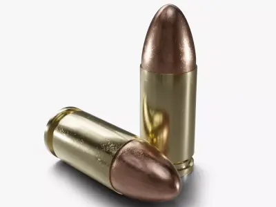 Ammunition 9 mm Luger  3D model