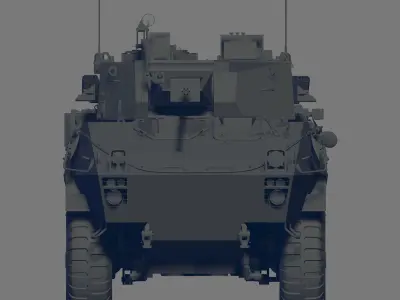 Type 87 RCV 3D model