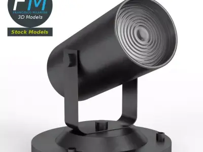 Spot light 3D model purchase