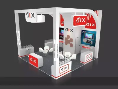 Exhibition - Area -6X6-3DMAX2012-012 3D model