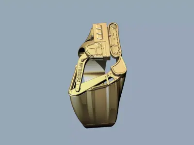 Excavator Ring - Anillo excavadora  3D print model