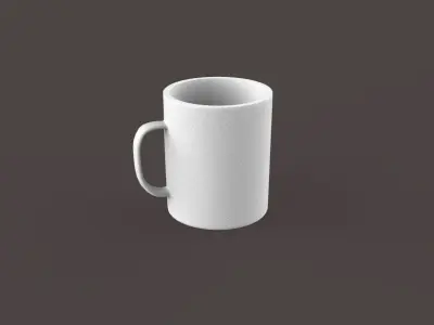 Animal Bear Shaped Drinking Cup Free low-poly 3D model