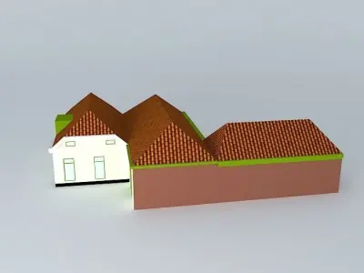 the old paint toy shop of the family Cazemier now converted i... Free 3D model
