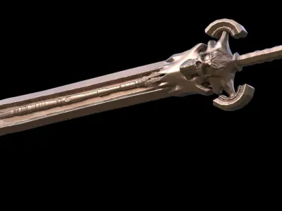 Grim Reaper Cleaver 1 3D model