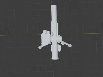 BGM-71 TOW Free 3D model