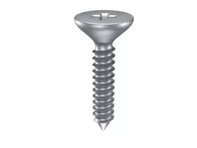 Screw High Quality 3D Model Low-poly 3D model