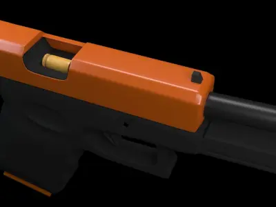 Glock 007 Free 3D model