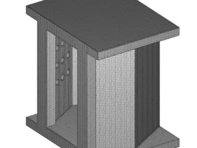 Stylish Glass Elevator 3D print model
