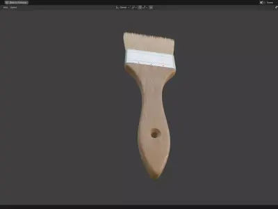 Paint Brush 3D model purchase