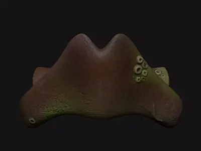 Flying Dutchman Crew Hat - Pirate Costume Low-poly 3D model