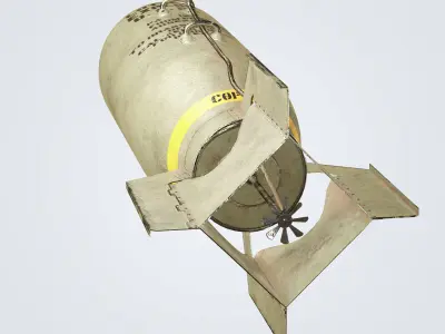 AN-M59 bomb 3D model