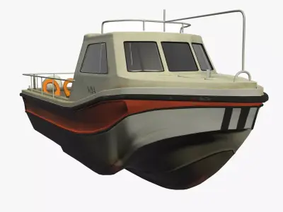 Leeward Boat 3D model