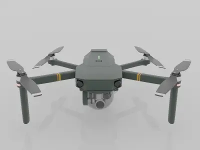 DJI Mavic pro Drone 3D 3D model