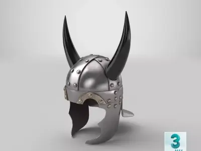 Viking Helmet 03 3D model
