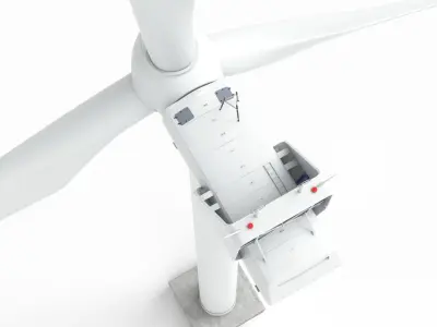 Wind Turbine Vestas 3D model purchase