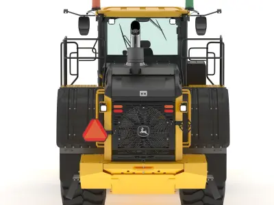 John Deere 844 P-Tier Wheel Loader 3D model