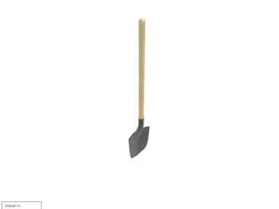 Shovel one tenth Free 3D print model