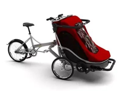 Adult Baby Front Seating Bike 3D model