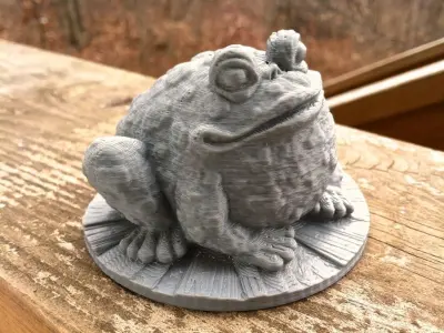 Garden Toad Free 3D print model