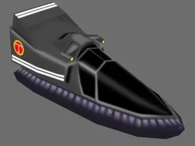 BHoverCraft hovercraft 3D model