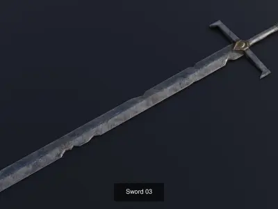 Collection Swords 3D Model Pack