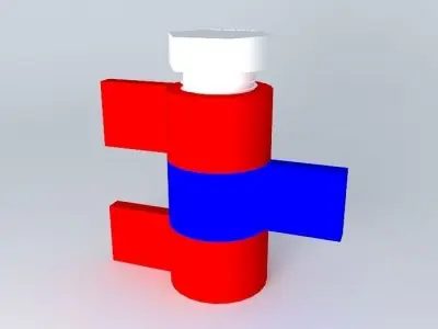 Industrial part Free 3D model order