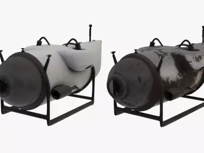 Mini Submarine 3D model