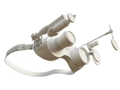 Steampunk Goggles 3D model
