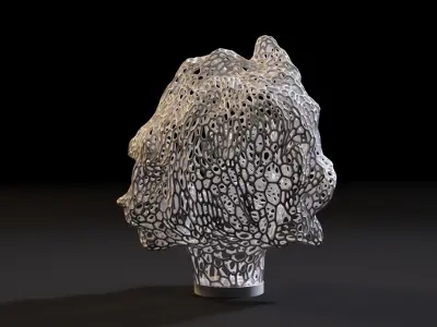 Zeus Bust 3D print model