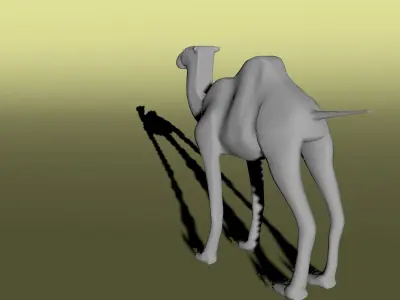 Camel Free 3D model purchase