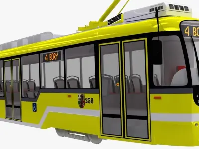 Tram VarioLF 3D model