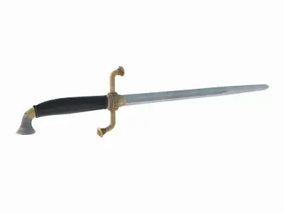 Ancient Weapon Long Sword 3D model