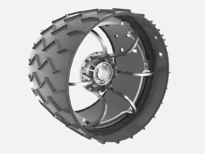 Wheel Nasa Curiosity  3D model