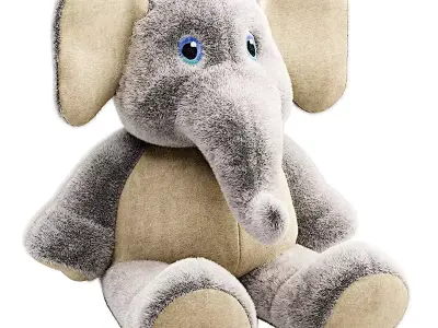 Elephant Toy 3D model purchase
