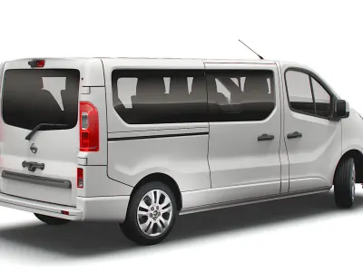 Nissan NV 300 SpaceClass LWB 2021 3D model