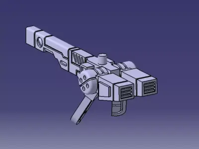 SPACE COMMUNIST MARKSMAN DRONE 3D print model