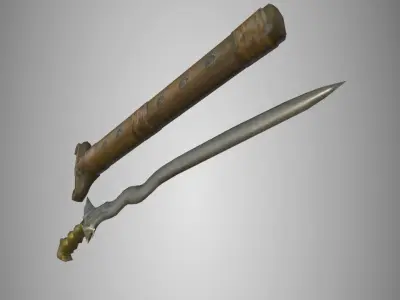 Kalis Sword 3D model