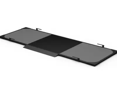 Deadlift Platforms Low-poly 3D model