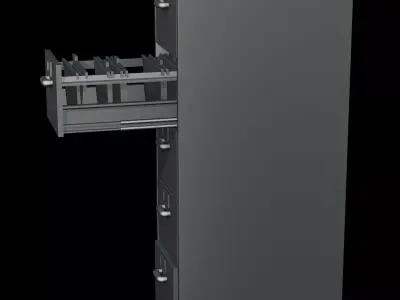 Tall filing cabinet 3D print model