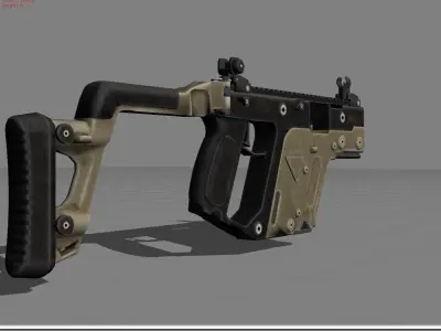 Vector Pubg Low-poly 3D model