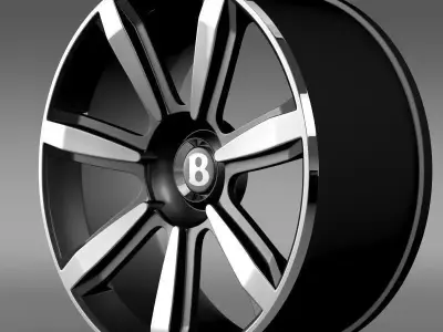 Bentley Continental GT rim2 3D model
