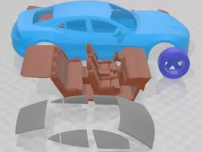 Fisker Karma 2012 Printable Car 3D print model