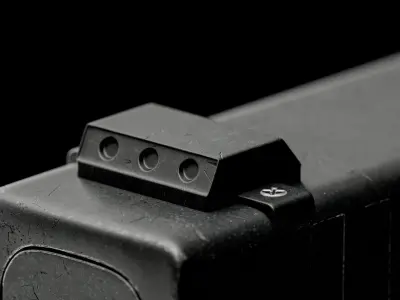 Colt Glock 19 9mm 3D model